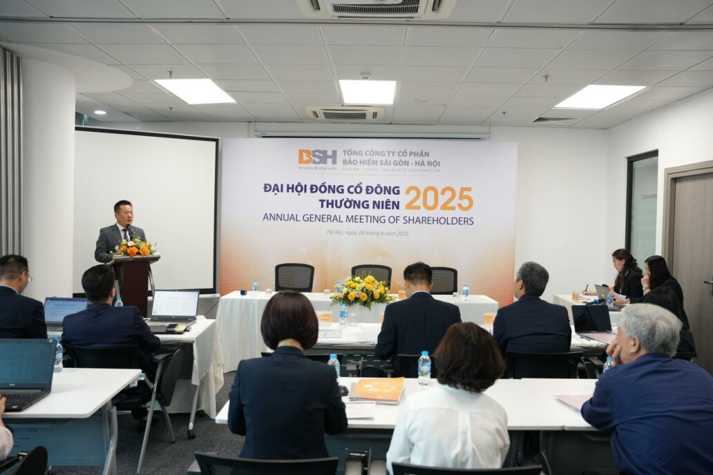 BẢO HIỂM BSH T?CHỨC THÀNH CÔNG ĐẠI HỘI ĐỒNG C?ĐÔNG THƯỜNG NIÊN 2025